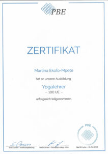 Martina Ratzel Yogalehrerin